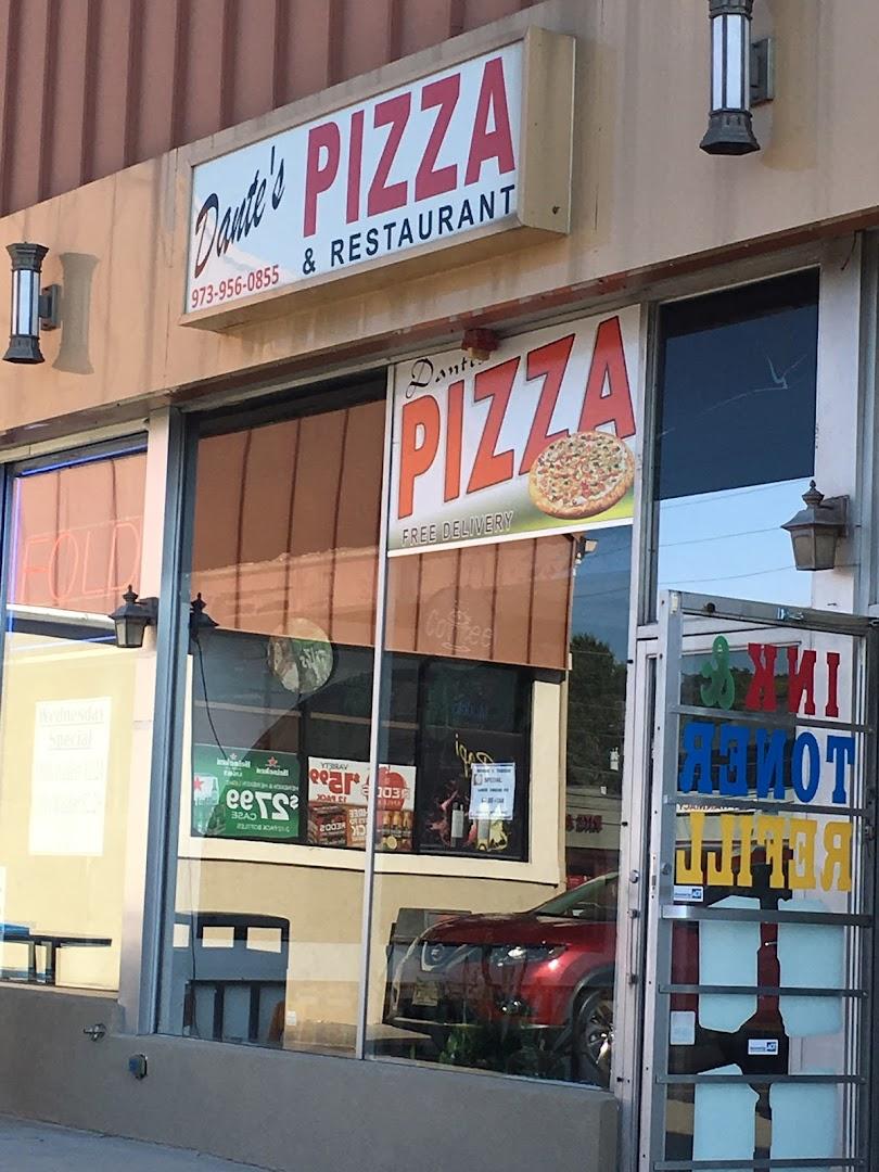 Dantes Pizza & Restaurant Menu